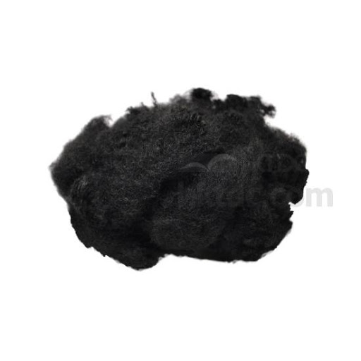 Black Polyester Staple Fiber | Vishal Poly Fibers Pvt. Ltd.